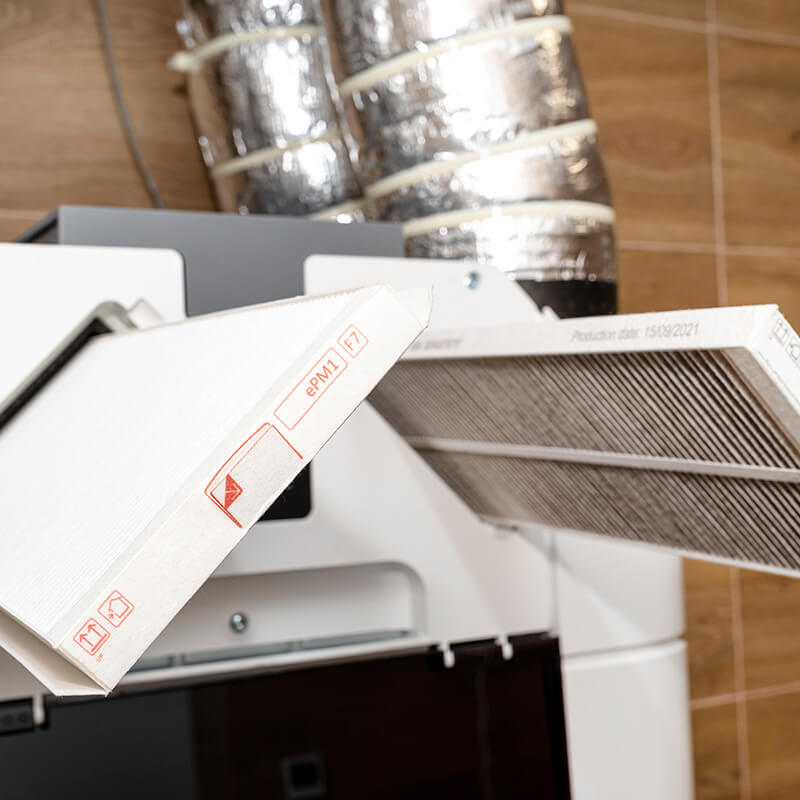 Air quality HVAC contractor in Bay View